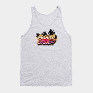 ROGUES GALLERY 80s Text Effects 2 Tank Top